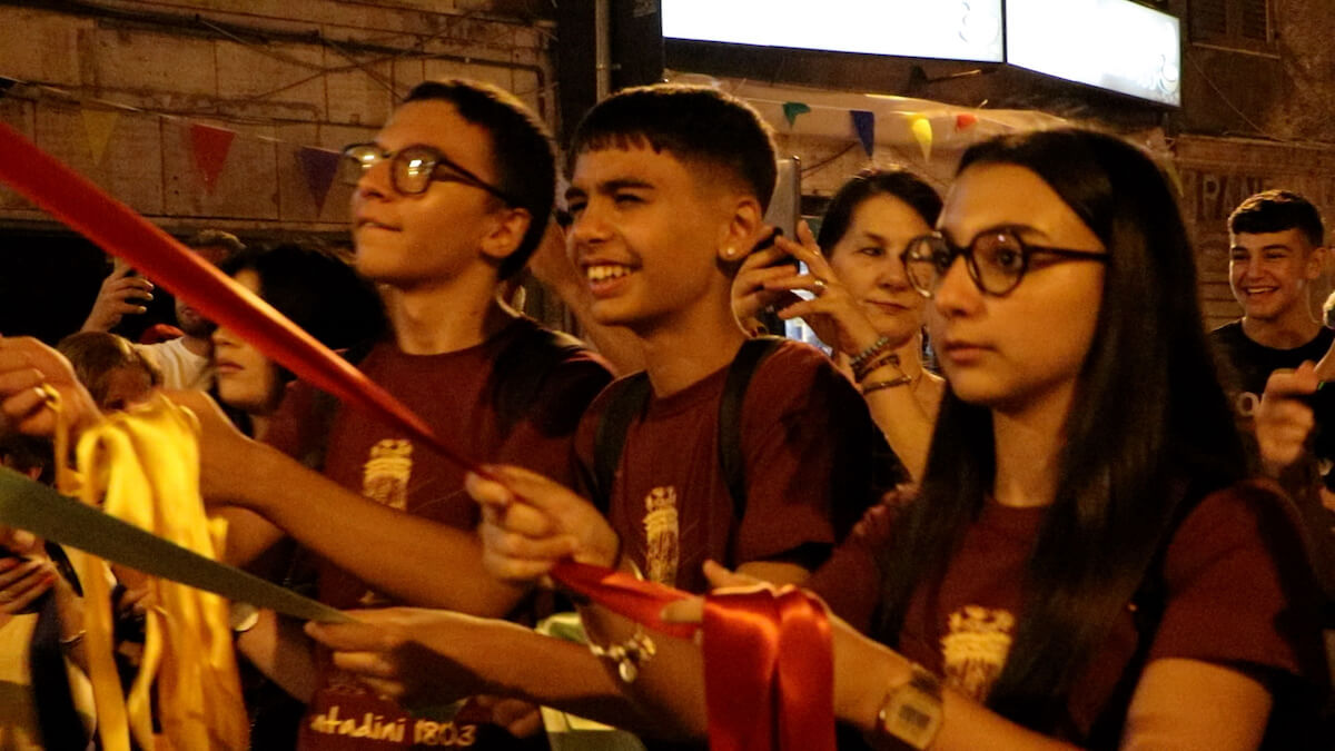 Piccoli Candelieri, la sfilata dei bambini
