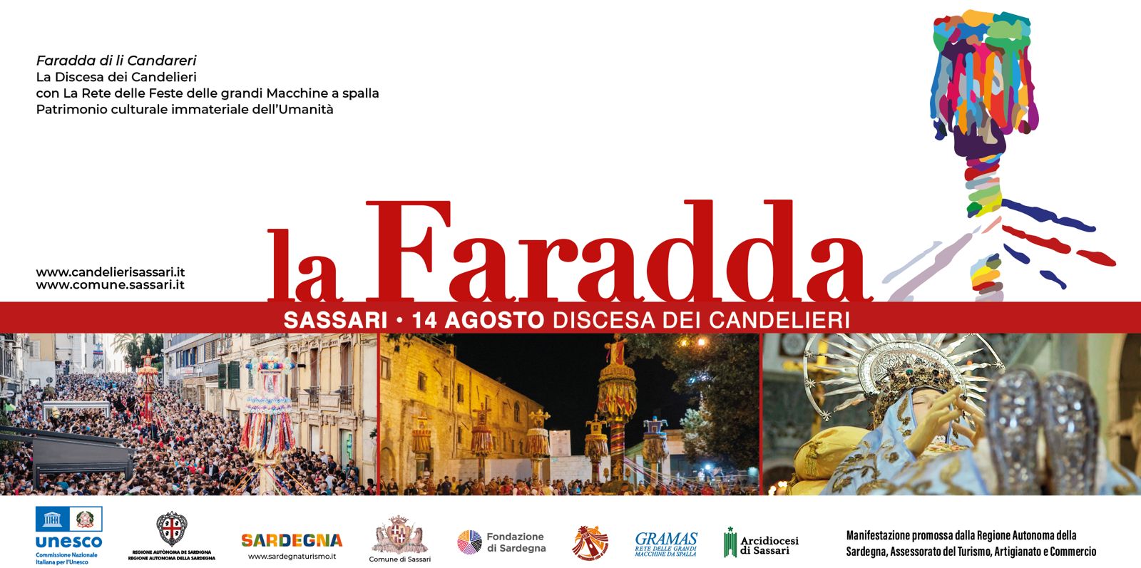 Candelieri 2024. The programme of Faradda